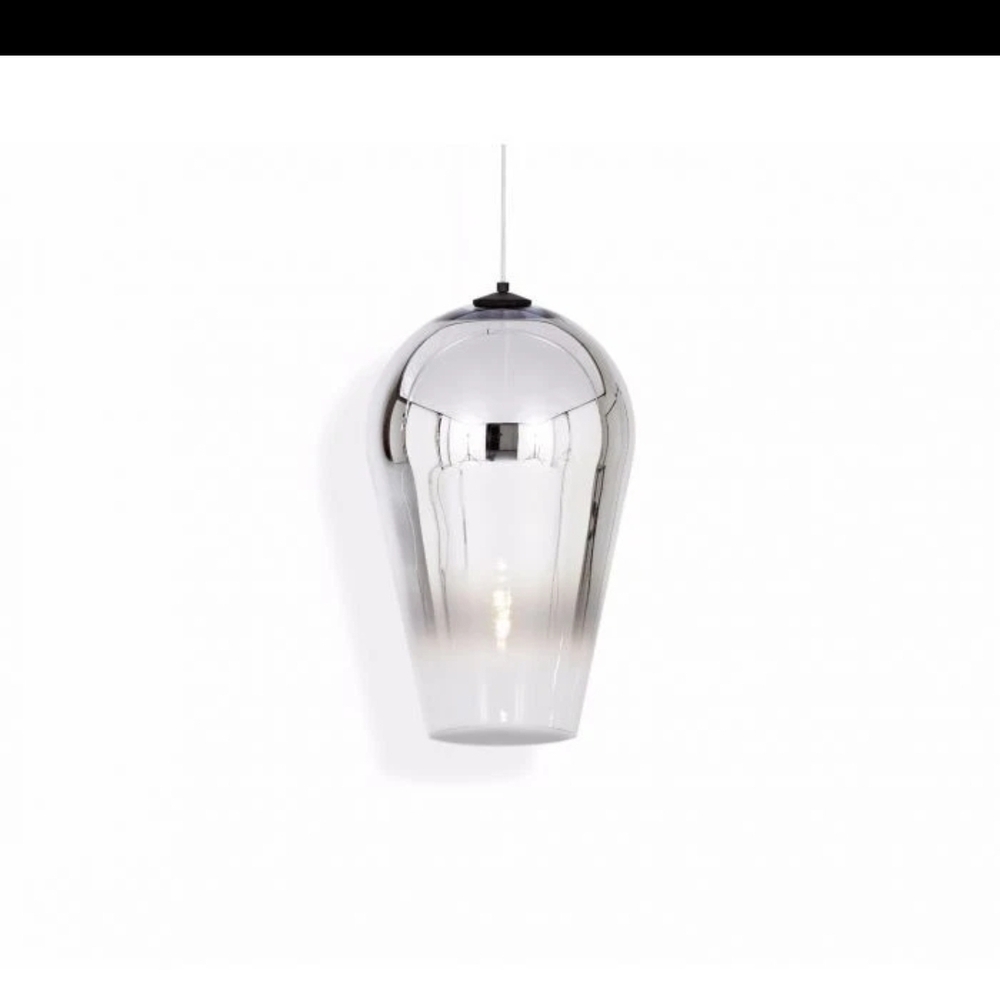 Tom Dixon Fade 50CM Chrome Pendant Light Large - $875, New!